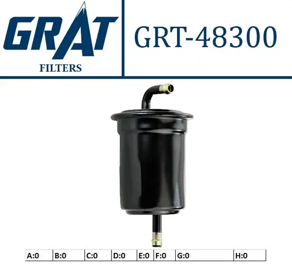 GRAT 48300 | Yakıt Filtresi Suzuki Grand Vitara 2000 2011