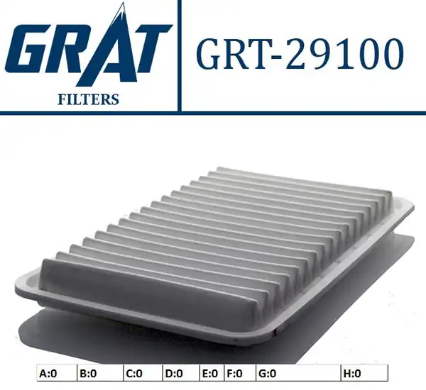 GRAT 29100 | Hava Filtresi Mazda 3 03 15 Mazda 2 07 15