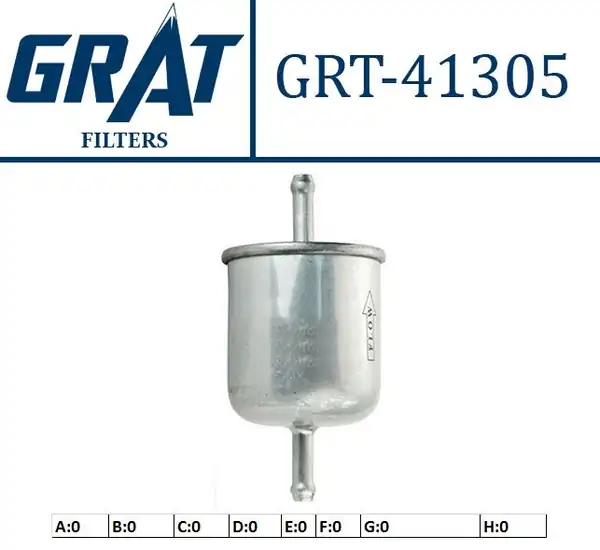 GRAT 41305 | Benzin Filtresi Nissan Almera Maxima Micra K11 Pathfinder Patrol Primera Sunny Terra
