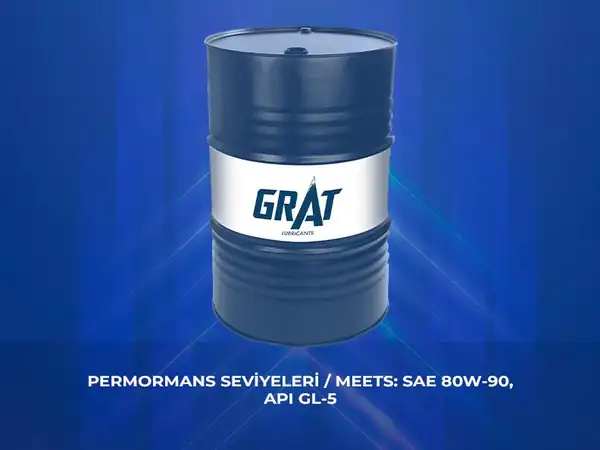 GRAT 680900 | Şanzıman Yağı 80 90 180 Kg Varil Api Gl 5