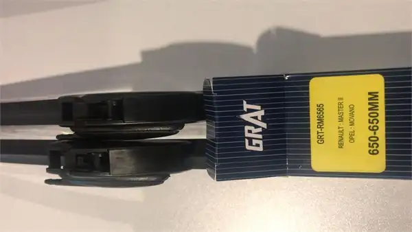 GRAT RM6565 | Silecek Seti Fiskiyeli 650 650 mm 26 26 Renault Master II Iveco Daily Opel Movano