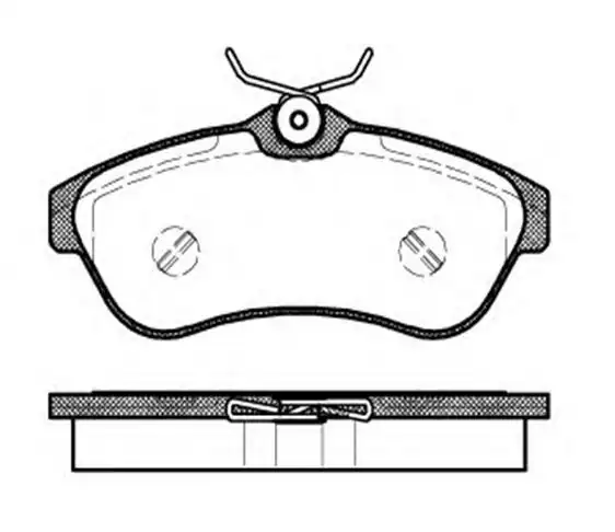 MGA 55176 | Ön Fren Disk Balata Wva 23408 23409 Citroen C2 1 6 C3 1 4hdi 1 6 1 Adet