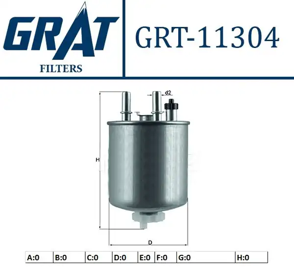 GRAT 11304 | Mazot Filtresi Kangoo III Laguna III Latitüde 1 5 K9k 2 0 M9r