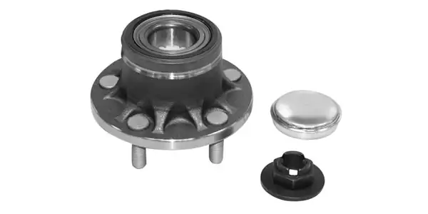 MGA 72502 | Porya Lı Rulman Arka Bijonlu ABS Li Kovan Somun + Yağ Kapağı İle Ford :Connect 1.8 TDCI 02-13