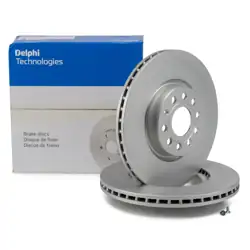 DELPHI BG3953C | Volkswagen Passat 2005-2014 Model Arası Ön Fren Disk Takımı