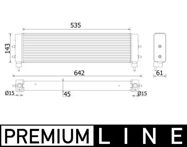 Behr Clc94000p Bmw F90 M5 F12 M6 Motor Yağ Soğutucu 17212284260