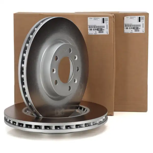 PSA 9803918180 | Peugeot 308 1.2 Benzinli Puretech Ön Fren Disk Takımı Sağ ve Sol Orijinal Takım