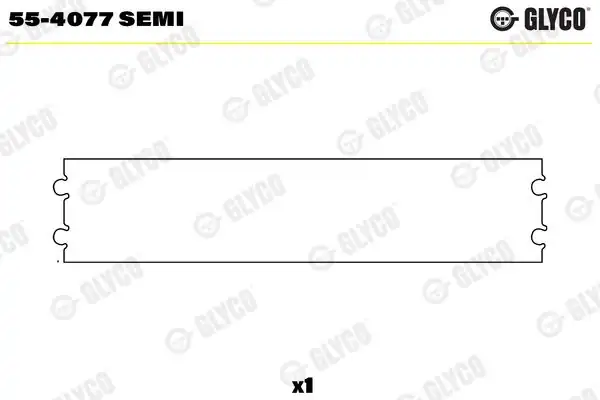GLYCO 55-4077SEMI | Kol Burcu Std Fiat Palio Albea Linea Doblo Fiorino Opel Astra Corsa Combo 1 3 Mjt CDTI 4 Adet