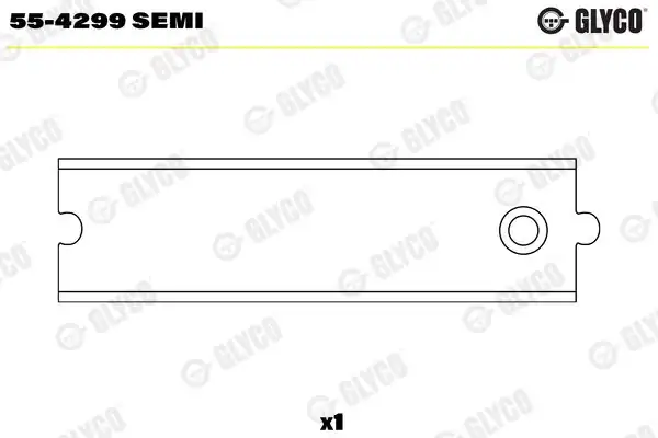 GLYCO 55-4299SEMI-55 | 4299 Semi Renault Kol Burcu Std Traffic 1 9 TDI 4 Adet