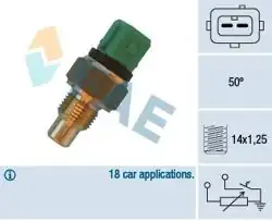 FAE 34430 | Hararet Müşürü Peugeot/Citroën Partner-Berlingo-206-306-Xsara II-Jumpy-Expert DW8 98-