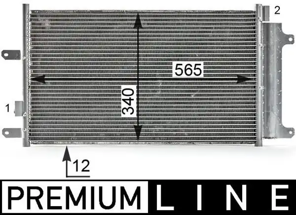 Behr Ac808000p Ac 808 000p Kondenser Klima Radyatörü Iveco Daily 2 8 3 0 F1c 01 11 Premıum Line