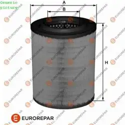 MOPAR (PSA) 1680335580 | Erp Hava Filtresi Brava-Lancıa Delta 08 1.4I Hb Turbo (51793172)