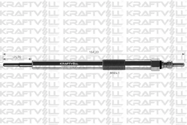 KRAFTVOLL 05030032 | Kızdırma Bujisi Master III Espace IV Koleos İ Laguna II III Megane II Qashqai 2 0 3 0 dCi 12 Adet