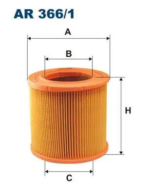 FILTRON AR366-1 | Hava Filtresi Saab 90 2 0 84 87 99 2 0 Gl 74 84 900 İ Bm 84