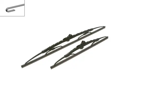 Bosch 3397010271 Silecek Süpürgesi Set Ön 530 380mm Toyota Yaris Honda Jazz II Daewoo Matız Volkswagen Fox