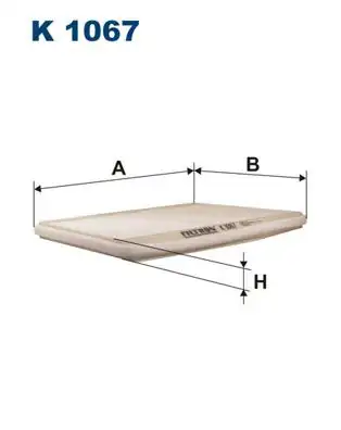 FILTRON K1067 | Kabin Filtresi Renault Megane Scenic 97