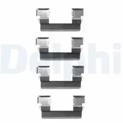 DELPHI LX0466 | Fren Balata Montaj Takımı