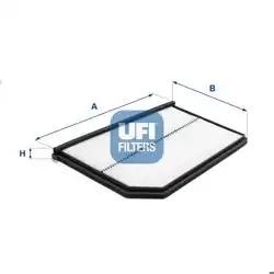 UFI 53.385.00 | Polen Filtresi (Jaguar S-Type 98 -)