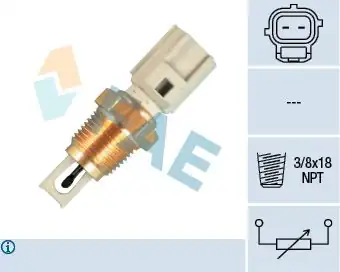 FAE 33426 | Hava Isı Müşürü Focus 1 6 Zetec S 98 2343933