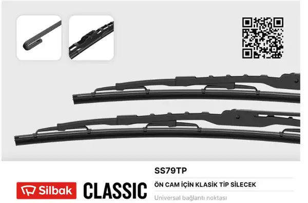 SİLBAK SS79TP | Silecek Süpürgesi 650 500mm Jumpy Starex Expert P806 H 1 94 02