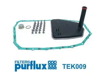 PURFLUX TEK009 | Otm. Şanzıman Yağ Filtresi Conta Audi A4 01 08 A6 09 11 A8 04 10
