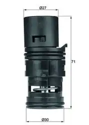 MAHLE TO775 | Termostat BMW X3 E83 N52 N53
