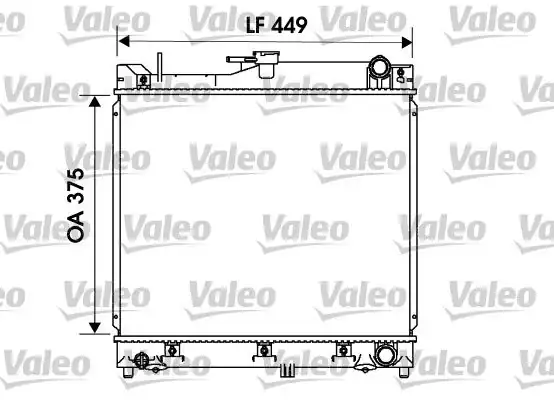 Valeo 734170 Radyatör Suzuki Jımny