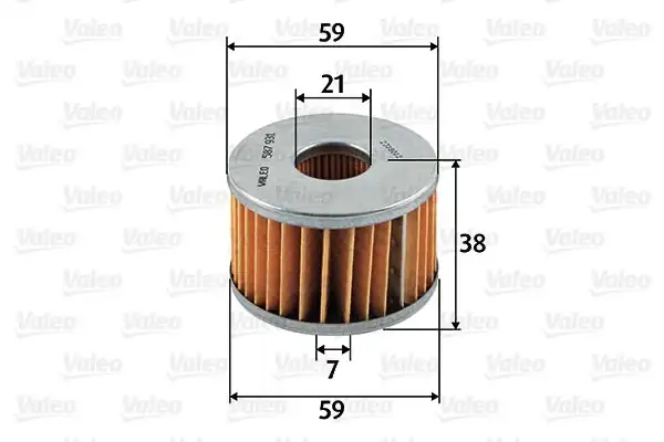 Valeo 587931 Yakıt Filtresi Mazot Land Rover Discovery İ 3 5