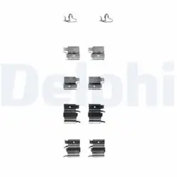 DELPHI LX0339 | Fren Balata Montaj Takımı