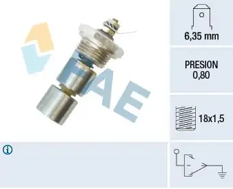 FAE 12270 | Yağ Müşürü Çift Pistonlu Peugeot J9 2 5d P204 P304 P504 P505 P604