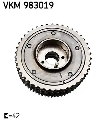 SKF VKM983019 | Eksantrik Dişlisi Egzoz M272 M273 W204 07 14 W203 99 07 E Serisi W211 01 09 W212 09 15