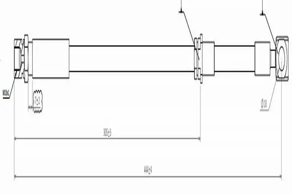CAVO C900974A | Fren Hortumu Ön Saab 9 5 97 09 ıOez