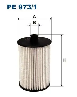FILTRON PE973-1 | Yakıt Filtresi Mazot LT 28 35 46 2 8tdi Auh Bcq 97 07