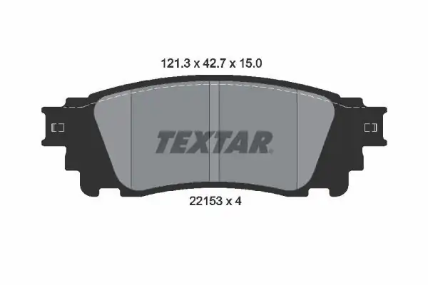 TEXTAR 2215301 | Textar Fren Balatası