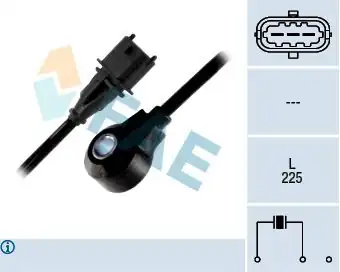 FAE 60115 | Vuruntu Sensörü Auris 07 12 Corolla 1 4 1 6 00 08 2307920