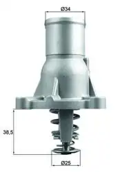 MAHLE TI26092 | Termostat Opel Astra G H Insignia A16xer A18xer