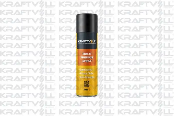 KRAFTVOLL 17042002 | Çok Amaçlı Yaglayici Koruyucu Sprey 200ml Wd 40 Muadili Bakım Marka 24 Adet