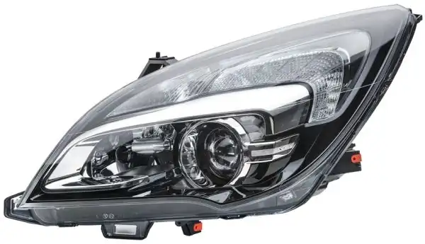 Hella 1es354830031 Far Komple Opel Meriva B Adaptif Aydınlatma İçin Sol