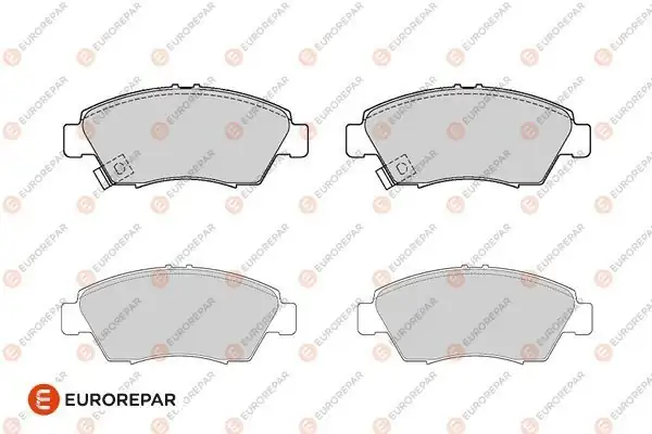 Eurorepar 1686265280 Psa Erp Fren Balatası Ön 138 mm Honda Civic V VI-VII VIII 91 Gdb1183