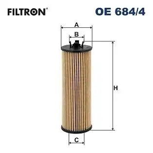 FILTRON OE684-4 | Yağ Filtresi Corsa E Aveo T300 1 4 İnce Tip 650246