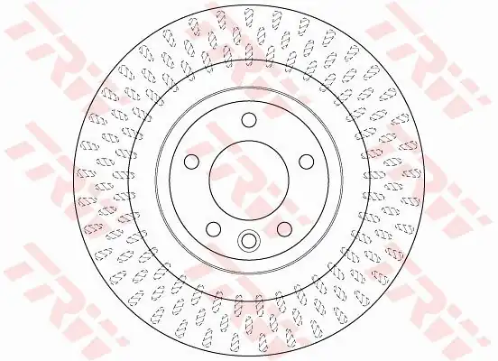 TRW DF6528S | Fren Diski Arka Land Rover Discovery L462 Range Rover L405 L494