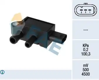 FAE 16147 | Egzoz Basınç Sensörü Astra K Mokka Insignia B16dth