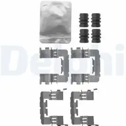 DELPHI LX0645 | Fren Balata Montaj Takımı