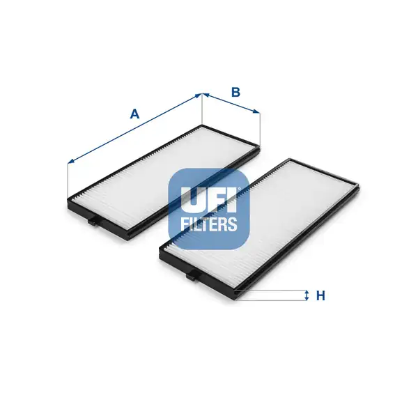 UFI 53-119-00 | Filtre Polen Çiftli Hyundai Accent 03 06 Admıre Getz 00 10