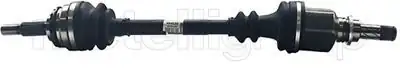 METELLİ 17-0904 | Aks Komple Sol Abssız Clio III Modus 1 4 1 6 K4j K4m 1 5 K9k 5 Vites Robotize MCV 1 5 K9k