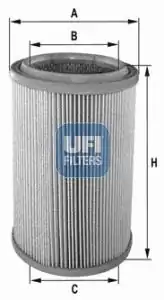 UFI 27-074-00 | Filtre Hava Suzuki Carry Sk410 86 00 Jımny Sj410 Daewoo Damas 90
