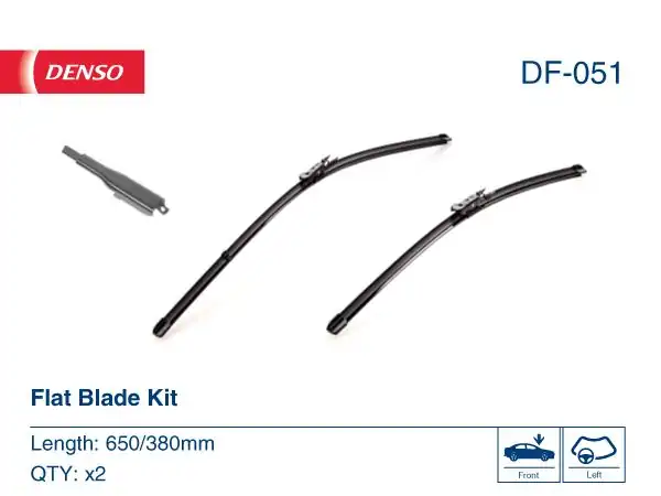 Denso Df 051 Silecek Seti 650 380mm Abarth Punto 199 Fiat Punto Evo 199 Fiat Grande