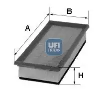 UFI 30-500-00 | Hava Filtresi Fiat Bravo II 07 Doblo Mpv 10 500l 12