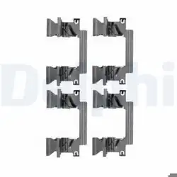 DELPHI LX0590 | Fren Balata Montaj Takımı