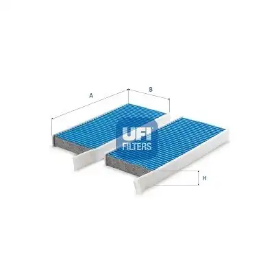 UFI 34-173-00 | Kabin Filtresi Karbonlu Renault Laguna III 1 6 2 0 07